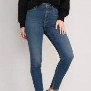 Old Navy Womens High-Waisted Rockstar Jeans 4